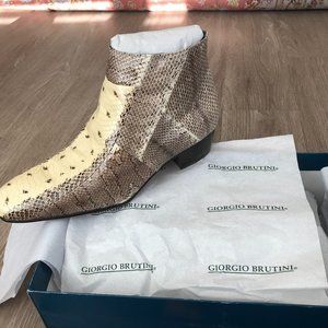 Georgio Brutini Tuscon snake leather shoe
